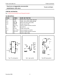 浏览型号74HC221N的Datasheet PDF文件第3页