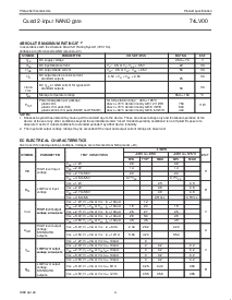 浏览型号74LV00的Datasheet PDF文件第4页
