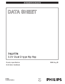 浏览型号74LVT74PW的Datasheet PDF文件第1页