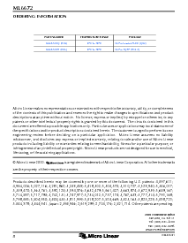 浏览型号ML6672CQ的Datasheet PDF文件第8页