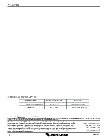 浏览型号ML6698CQ的Datasheet PDF文件第12页