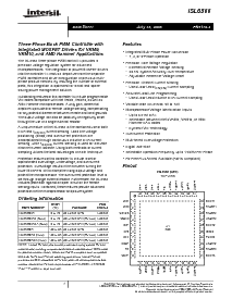 浏览型号ISL6566CRZ的Datasheet PDF文件第1页