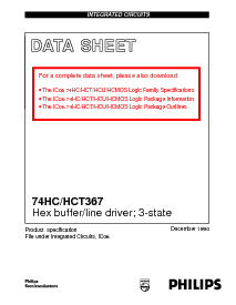 浏览型号74HC367DB的Datasheet PDF文件第1页