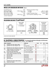 浏览型号LTC1690CS8的Datasheet PDF文件第2页