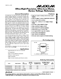 浏览型号MAX6126AASA30的Datasheet PDF文件第1页