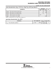 浏览型号SN74LV86ADRG4的Datasheet PDF文件第5页