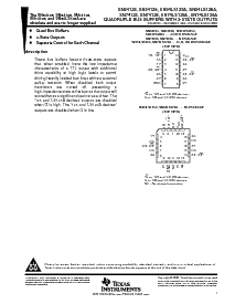 浏览型号SN74LS126ADE4的Datasheet PDF文件第1页