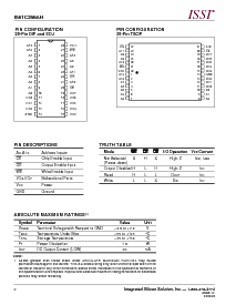 浏览型号IS61C256AH-12J的Datasheet PDF文件第2页