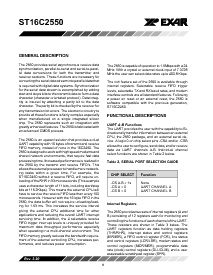 浏览型号ST16C2550CJ44的Datasheet PDF文件第8页