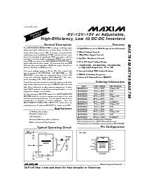 浏览型号MAX766CPA的Datasheet PDF文件第1页