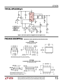 浏览型号LT1676CS8的Datasheet PDF文件第15页