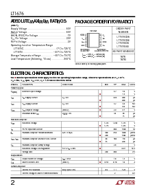 浏览型号LT1676IS8的Datasheet PDF文件第2页