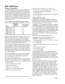 浏览型号ADSP-2184NBCA-320的Datasheet PDF文件第2页