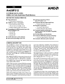 浏览型号AM28F512-90JC的Datasheet PDF文件第1页
