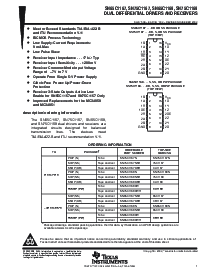浏览型号SN75C1168NSR的Datasheet PDF文件第1页