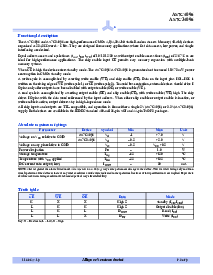 浏览型号AS7C4096-20JI的Datasheet PDF文件第2页