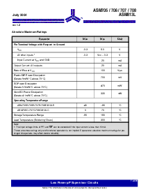 浏览型号ASM813LESAF的Datasheet PDF文件第7页