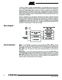 浏览型号AT29C256-70的Datasheet PDF文件第2页