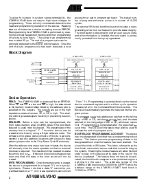 浏览型号AT49BV040T-15VI的Datasheet PDF文件第2页