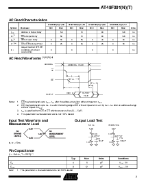 浏览型号AT49F001NT-90JC的Datasheet PDF文件第7页