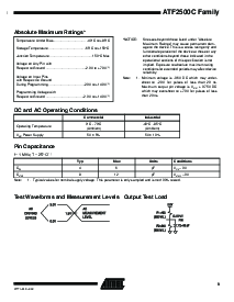浏览型号ATF2500C-20PC的Datasheet PDF文件第9页