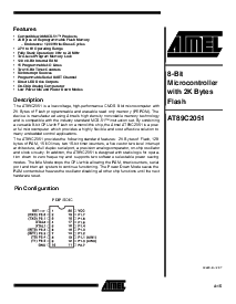 浏览型号AT89C2051-24PC的Datasheet PDF文件第1页