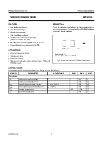 浏览型号BAS40L的Datasheet PDF文件第2页