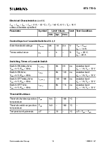 浏览型号BTS770G的Datasheet PDF文件第13页