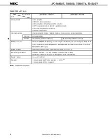 浏览型号UPD784915的Datasheet PDF文件第4页