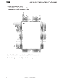 浏览型号UPD784915的Datasheet PDF文件第6页