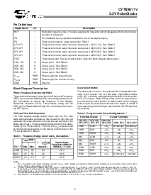 浏览型号CY7B9911V-5JC的Datasheet PDF文件第2页