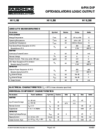 浏览型号H11L2SR2M的Datasheet PDF文件第2页