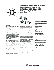 浏览型号HCPL-090J的Datasheet PDF文件第1页