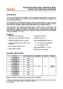 浏览型号HY5V22(L)F(P)-6的Datasheet PDF文件第2页
