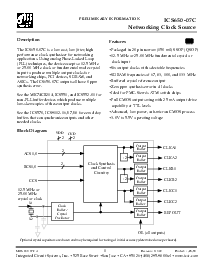 浏览型号ICS650R-07T的Datasheet PDF文件第1页