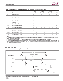 浏览型号IS63LV1024L-10KI的Datasheet PDF文件第7页