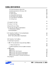 浏览型号K4H561638A-TCA0的Datasheet PDF文件第5页
