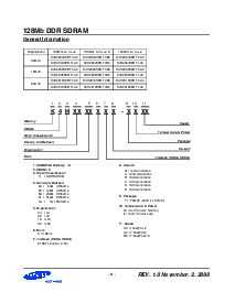 浏览型号K4H561638A-TCA0的Datasheet PDF文件第8页