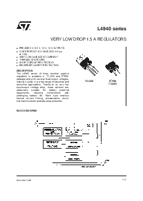 浏览型号L4940V5的Datasheet PDF文件第1页