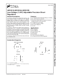 浏览型号LMV431CM5的Datasheet PDF文件第1页