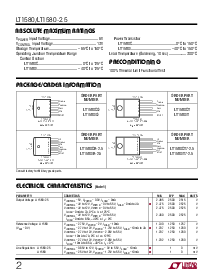 浏览型号LT1580CR-2.5的Datasheet PDF文件第2页