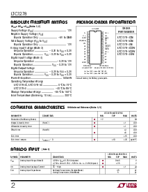 浏览型号LTC1278-4的Datasheet PDF文件第2页