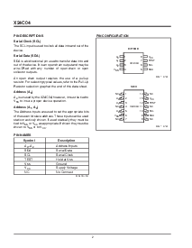 浏览型号X24C04S14M的Datasheet PDF文件第2页