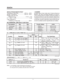 浏览型号X24C04S14M的Datasheet PDF文件第9页