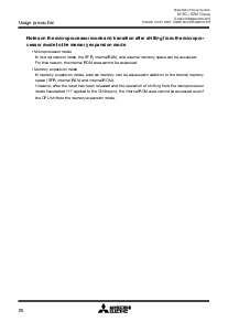 浏览型号M30620SFP的Datasheet PDF文件第26页