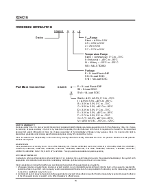 浏览型号X24C16PM-3的Datasheet PDF文件第15页