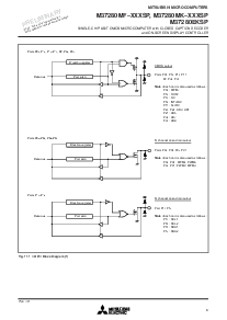 浏览型号M37280MK的Datasheet PDF文件第9页