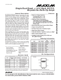 浏览型号MAX4243ESD的Datasheet PDF文件第1页