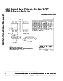 浏览型号MAX4641EUA的Datasheet PDF文件第10页