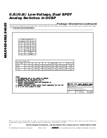 浏览型号MAX4684ETB的Datasheet PDF文件第12页